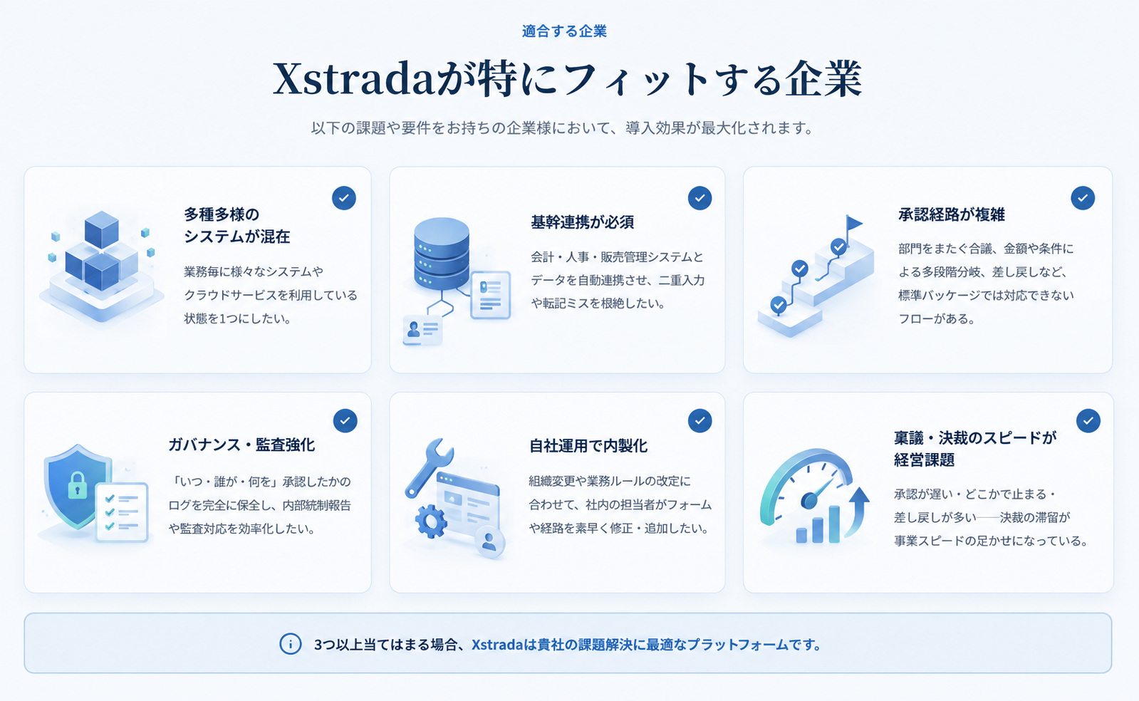 Xstradaが特にフィットする企業